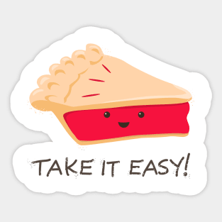 Easy Pie Dark Sticker